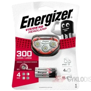 Tovární Cena Čelovka Energizer VISION HD 300lm
