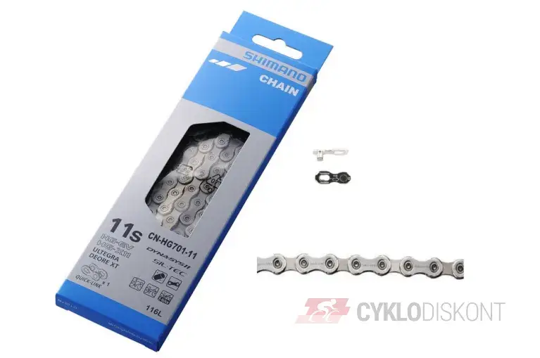 Speciální Cena řetěz Shimano XT/Ultegra CN-HG701-11 se spojkou
