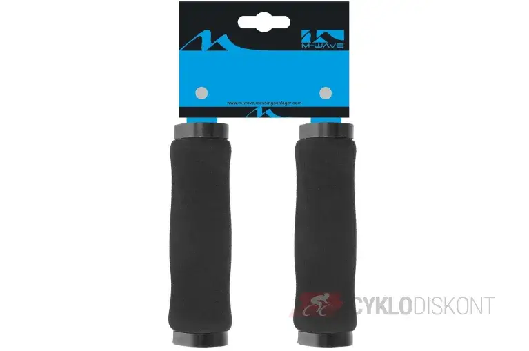 Horká Nabídka gripy M-WAVE Grip 410404 132mm (pár)
