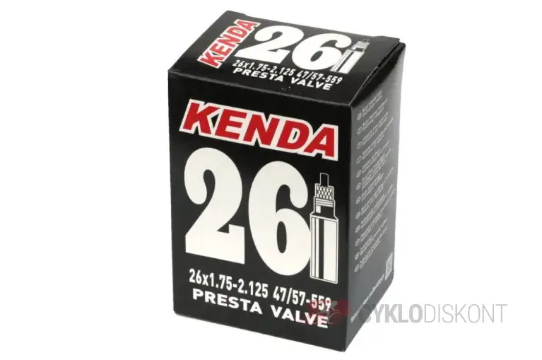 26" mtb duše KENDA 26x1,75-2,125 FV Expresní Doručení