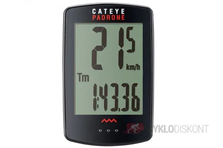 Cyklocomputer Cateye Padrone (CC-PA100W) černý Top Prodej