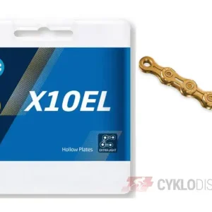 Řetěz KMC X10EL Ti-N Gold 114 článků Sezónní Sleva