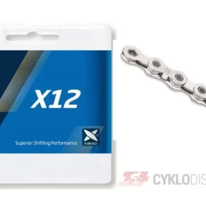 Řetěz KMC X12 Silver 126 článků Tovární Cena