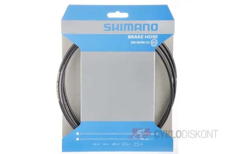 brzdová hadička SHIMANO SM-BH90-SS (1700mm) Cenově Výhodný