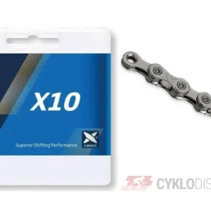 Řetěz KMC X10 Grey 114 článků Ověřený