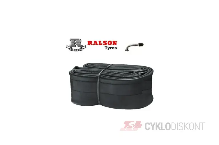 12" duše Ralson 12x1,5/2.125 na kočárky ( AV45° zahnutý autoventilek) Víkendová Akce