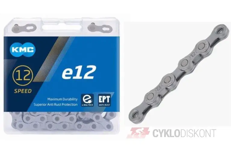 Omezená Nabídka řetěz na elektrokolo KMC e12 EPT 130 článků