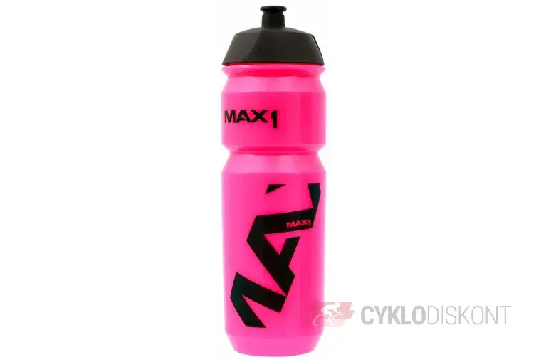 cyklistická lahev MAX1 Stylo 0,85L růžová Jen Po Omezenou Doba