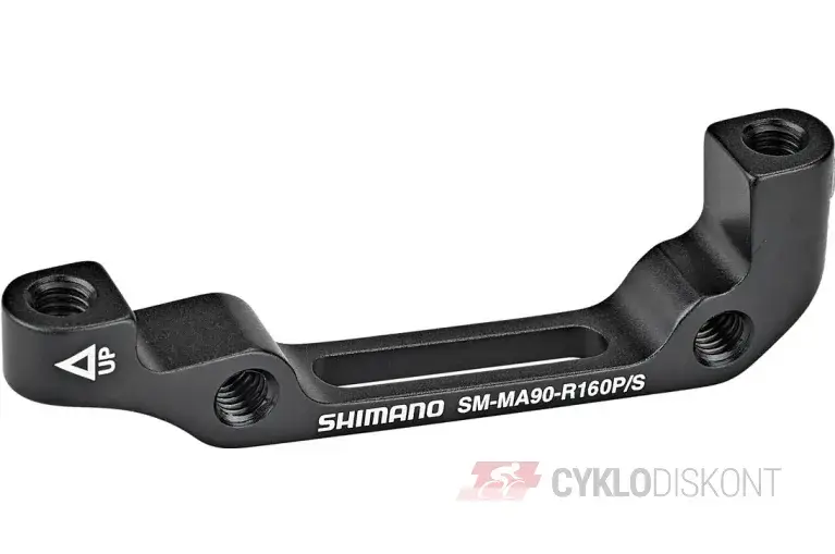 Zlevněný adaptér kotoučové brzdy SHIMANO SM-MA90-R160P/S