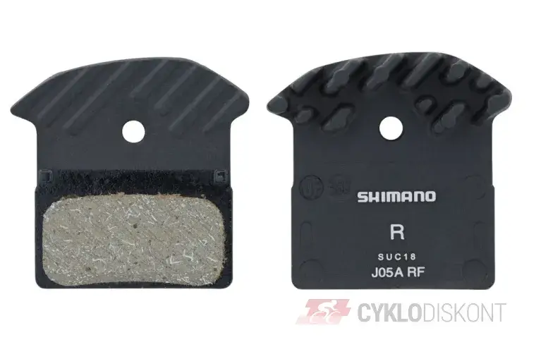Brzdové destičky SHIMANO J05A-RF (s chladičem) Nejlepší Volba
