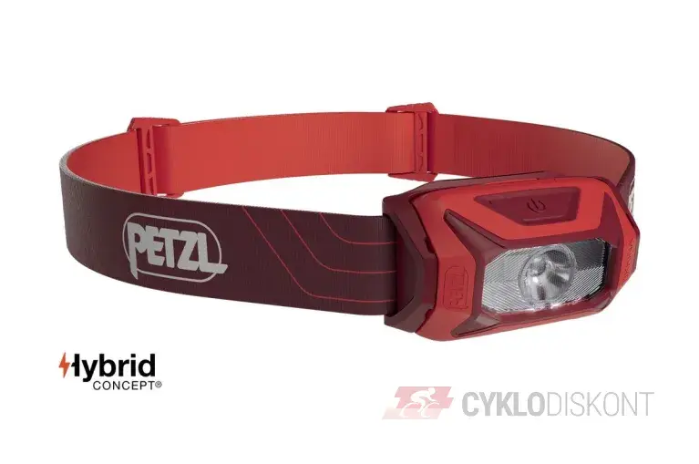čelovka PETZL® Tikkina® 300lm červená Vysoce Kvalitní
