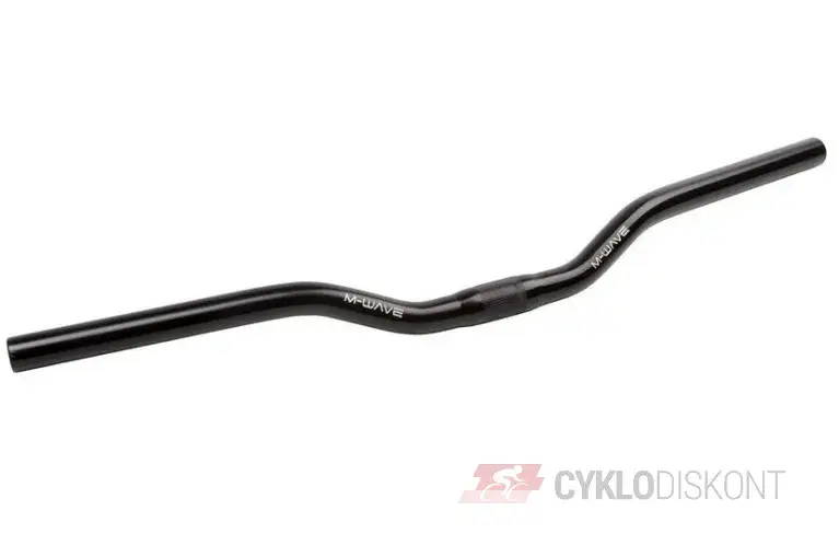 Výhodná Nabídka řidítka prohlá hliníková M-WAVE (25,4mm)