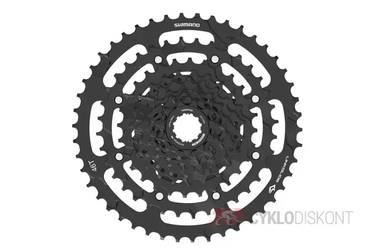 9 kazeta SHIMANO CUES CS-LG300-9 (11-46) Omezená Nabídka