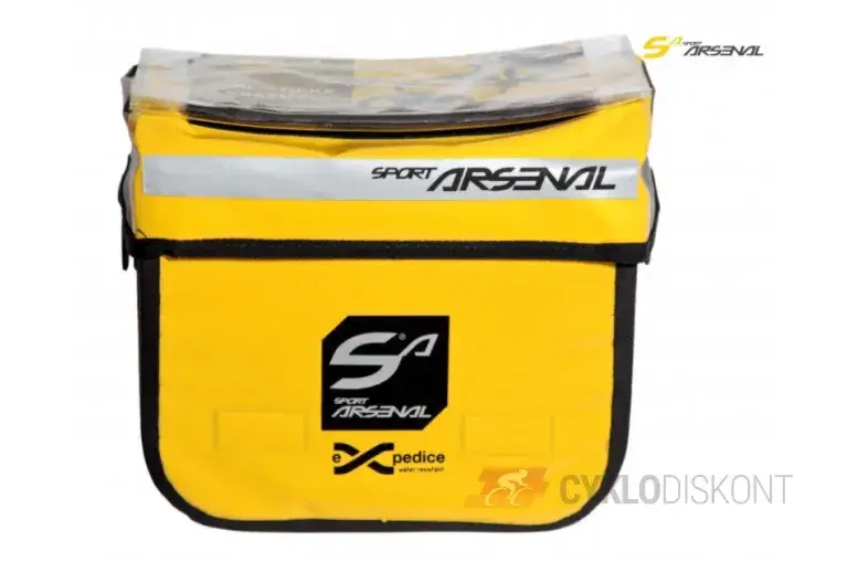 Zlevněný Vodotěsná brašna na řidítka pro elektrokola Sport Arsenal art.310E