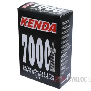 Top Prodej 28" silniční duše KENDA 700x18-25C (veloventilek)