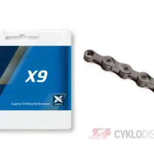 řetěz KMC X9 grey, balený Nejlepší Volba