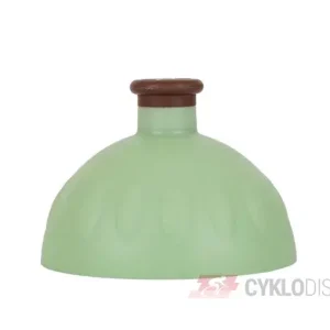 Náhradní víčko Zdravé lahve® olivové/hnědé Značkový