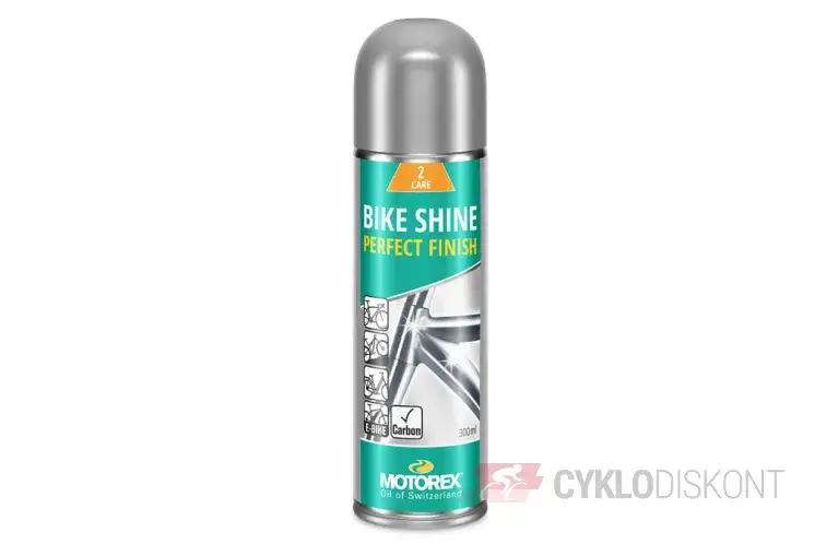 čistič kola MOTOREX BIKE SHINE 300ml Speciální Cena