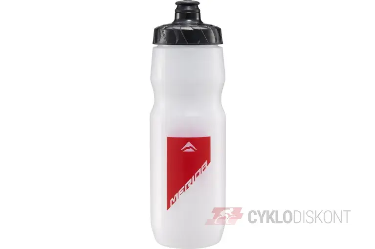 Nová Kolekce cyklistická lahev 760ml Merida transparentní-červená