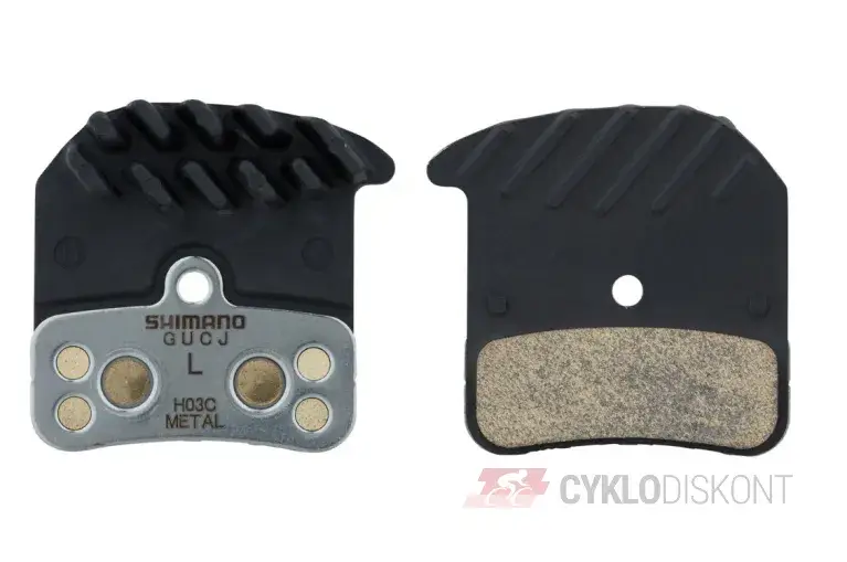 Brzdové destičky SHIMANO H03C-MF (s chladičem) Levný