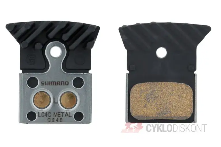 Omezená Nabídka brzdové destičky SHIMANO L04C-MF (s chladičem)