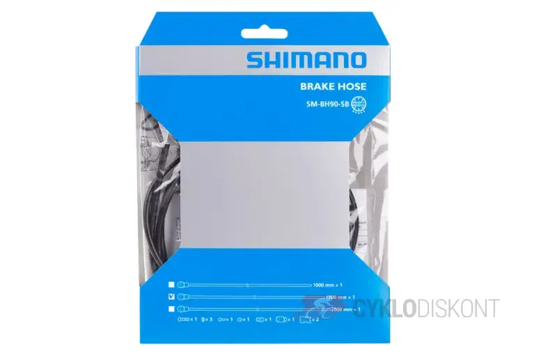 brzdová hadička SHIMANO SM-BH90-SB BANJO (1700mm) Poslední Šance