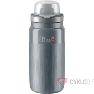 láhev ELITE FLY TEX MTB 550 šedá Top Prodej