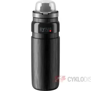 láhev ELITE FLY TEX MTB 750 černá Akční Cena