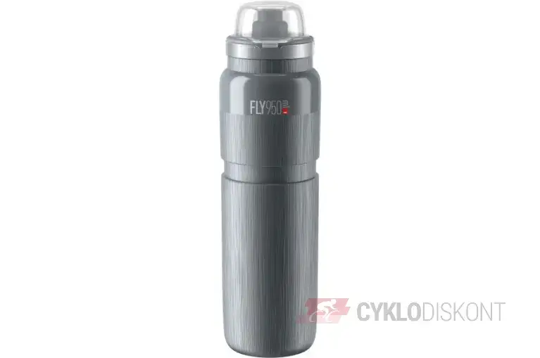 láhev ELITE FLY TEX MTB 950 šedá Horká Nabídka