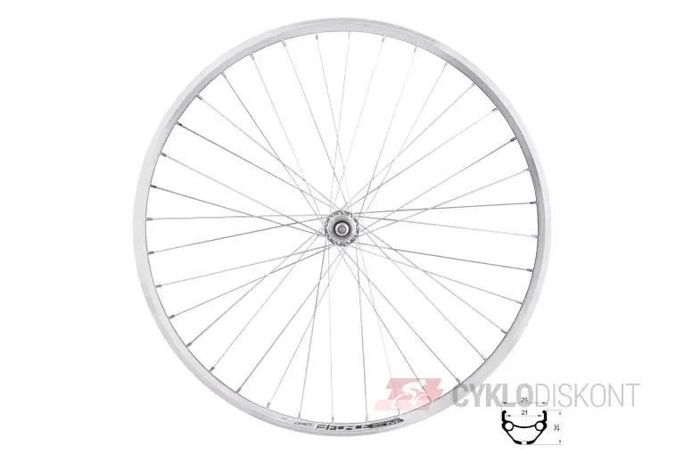 Tovární Cena 28" zadní kolo REMERX Dragon Line (průměr 622mm, pevný náboj)