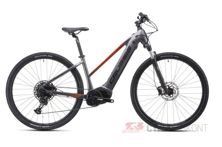 Rychlé Dodání Dámské krosové elektrokolo CRUSSIS e-Cross low 9.11-(715Wh) 2026