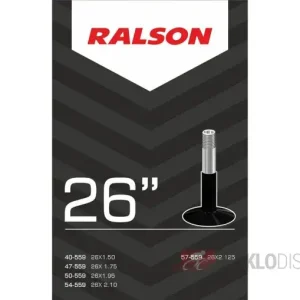 26" mtb duše RALSON 26x1,75-2,125 pro horská kola(47/57-559) AV 35mm, krabička Ověřený