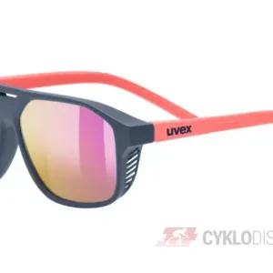 Autentický dětské brýle UVEX cosmic blue-red matt