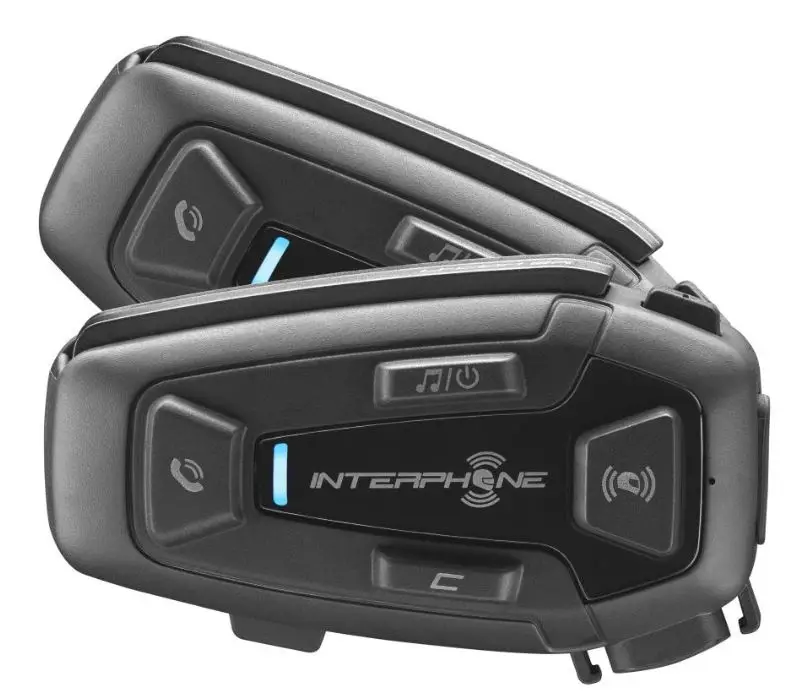 Poslední Šance Bluetooth headset pro uzavřené a otevřené přilby Interphone U-COM8R, Twin Pack
