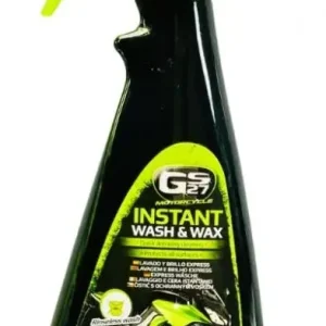 GS27 INSTANT WASH & WAX 500 ml - Bezoplachový čistič s voskem na motocykly Oblíbený