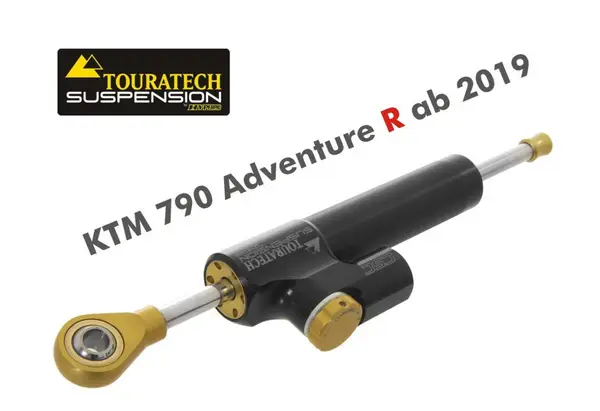 Touratech tlumič řízení CSC pro KTM 790 Adventurefrom 2019 + montážní kit Super Cena
