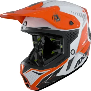 Horká Nabídka Motokrosová helma AXXIS WOLF ABS star track a4 lesklá fluor oranžová M/57-58 - poslední kusy