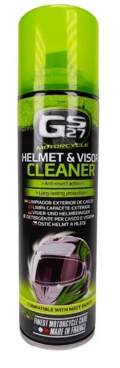 Omezená Nabídka GS27 HELMET & VISOR CLEANER 250 ml - - Pěna na čištění helem a plexi štítků