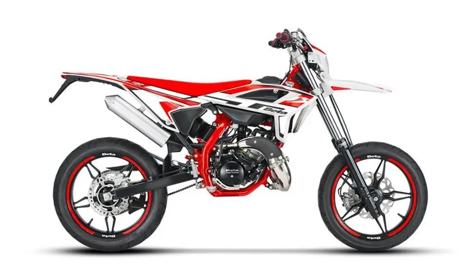 Motocykl BETA Motard RR 2T 50 Sport White Must-Have
