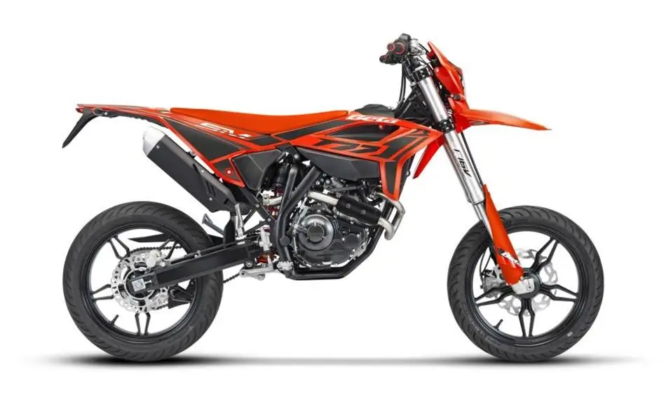Nová Kolekce Motocykl BETA Motard RR 4T 125 Red