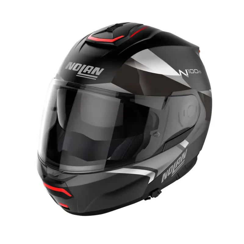 Nízká Cena Moto helma Nolan N100-6 Paloma Flat Black N-COM 25