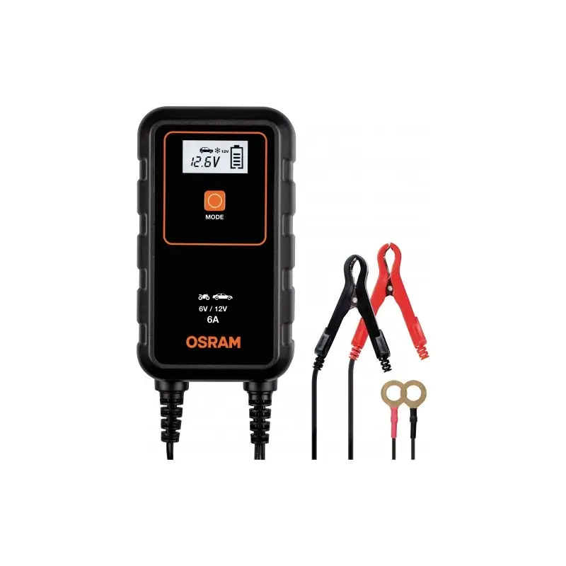 Sleva nabíječka autobaterií OSRAM 6/12V 3/6A charge 906