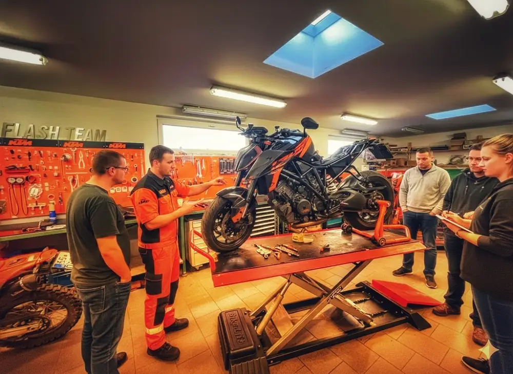 Jen Po Omezenou Doba Workshop základní údržby ve Flash-Team servisu 21. března 2026 od 10:00
