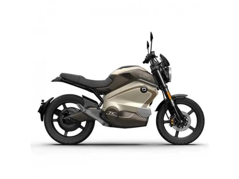 Elektrický motocykl Super Soco TC Wanderer| Výkon 3,5 kW | Rychlost 80 km/h | Retro Scrambler | Finální Výprodej