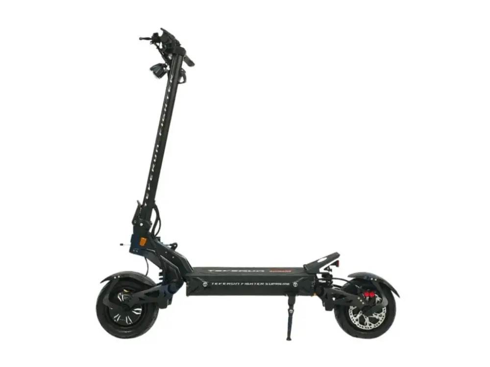 Nízká Cena Elektrická koloběžka Teverun Fighter Supreme Ultra| 60 Ah (dojezd 200 km) | Výkon 8 000 W | Extrémní 72V výkon a 11" pneu |