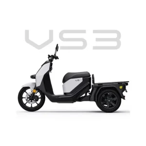Časově Omezené Elektrická rozvážková tříkolka Vmoto VS3| Výkon 3,3 kW | Rychlost 45 km/h | 3 kola pro maximální stabilitu | Ideální pro rozvoz a kurýry | Řidičák AM / B |