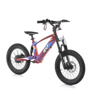 Super Cena Dětské elektrické kolo RFN RXF EVO RACING 18| Závodní edice RACING | 18" kola do terénu | Špičkové odpružení | Nízká hmotnost |