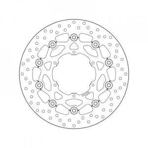 Plovoucí brzdový kotouč Brembo ORO 78B40896 Vysoce Kvalitní