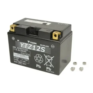Motobaterie YUASA (originál, aktivovaná v továrně) YTZ12S, 12V, 11Ah Novinka