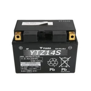Jen Po Omezenou Doba Motobaterie YUASA (originál, factory activated) YTZ14S, 12V, 11,2Ah